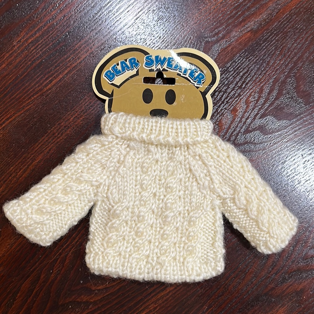 Darice Teddy Bear Sweater🧸 (Fits 10”- 12”)